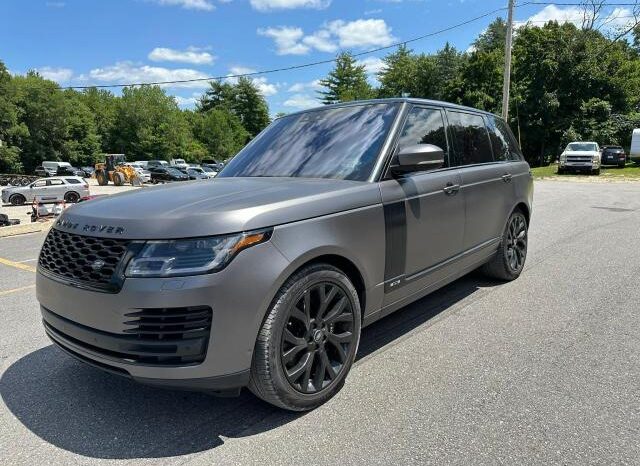 
								2019 LAND ROVER RANGE ROVER SUPERCHARGED full									